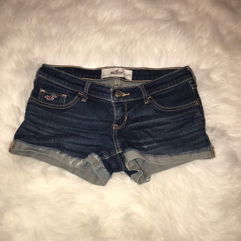 Hollister jean shorts